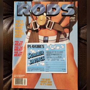 Rare Vintage 80's Rods Magazine #1 1989 Gay Interest
